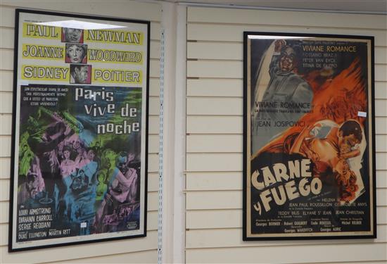 Two South American film posters